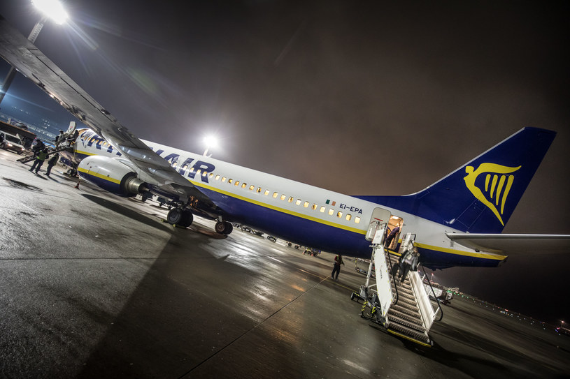 Samolot linii Ryanair; zdj. ilustracyjne /AFP