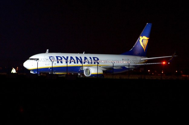 Samolot linii Ryanair /Darek Delmanowicz /PAP