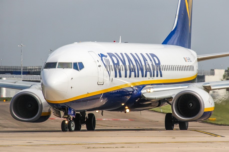 Samolot linii Ryanair /Shutterstock