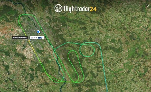 Samolot LOT-u lądował z uszkodzoną oponą na warszawskim lotnisku Chopina