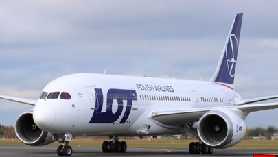 Samolot LOT-u z Warszawy nagle zawrócony