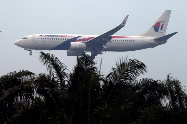 Samolot malezyjskich linii lotnicznych /AHMAD YUSNI /PAP/EPA