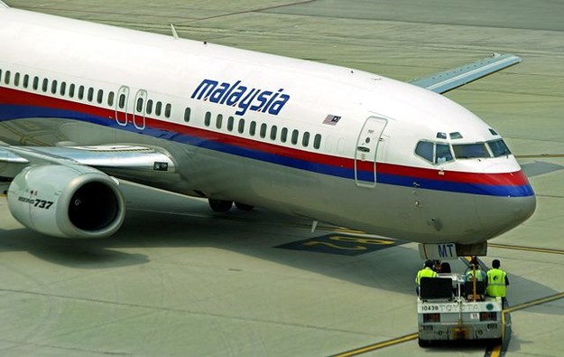 Samolot malezyjskich linii lotniczych /AHMAD YUSNI /PAP/EPA
