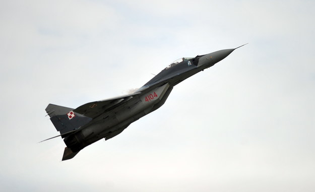 Samolot MiG-29 (zdj. archiwalne) / 	Marcin Bielecki    /PAP