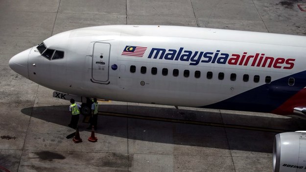 Samolot należący do malezyjskich linii lotniczych /AHMAD YUSNI /PAP/EPA