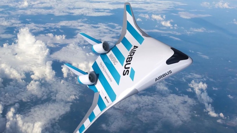 Samolot przyszłości o nazwie Maveric od Airbusa oszołamia pięknym pokładem /Geekweek