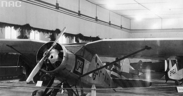 Samolot RWD-6, na którym latali Franciszek Żwirko i Stanisław Wigura /Z archiwum Narodowego Archiwum Cyfrowego