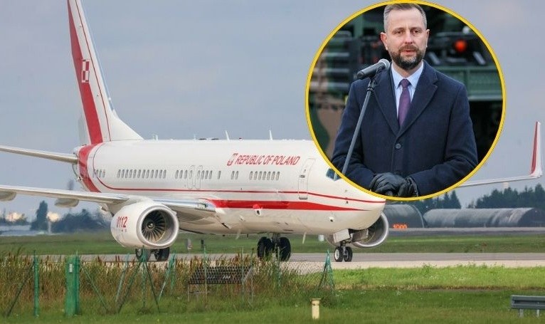 Samolot rządowy z szefem MON Władysławem Kosiniakiem-Kamyszem miał usterkę /	Wojciech Olkuśnik /East News