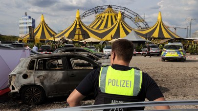 Samolot spadł 50 m od namiotu cyrkowego. Zginęły dwie osoby