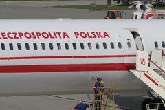 Samolot Tu-154M wrócił do Polski po remoncie w Rosji