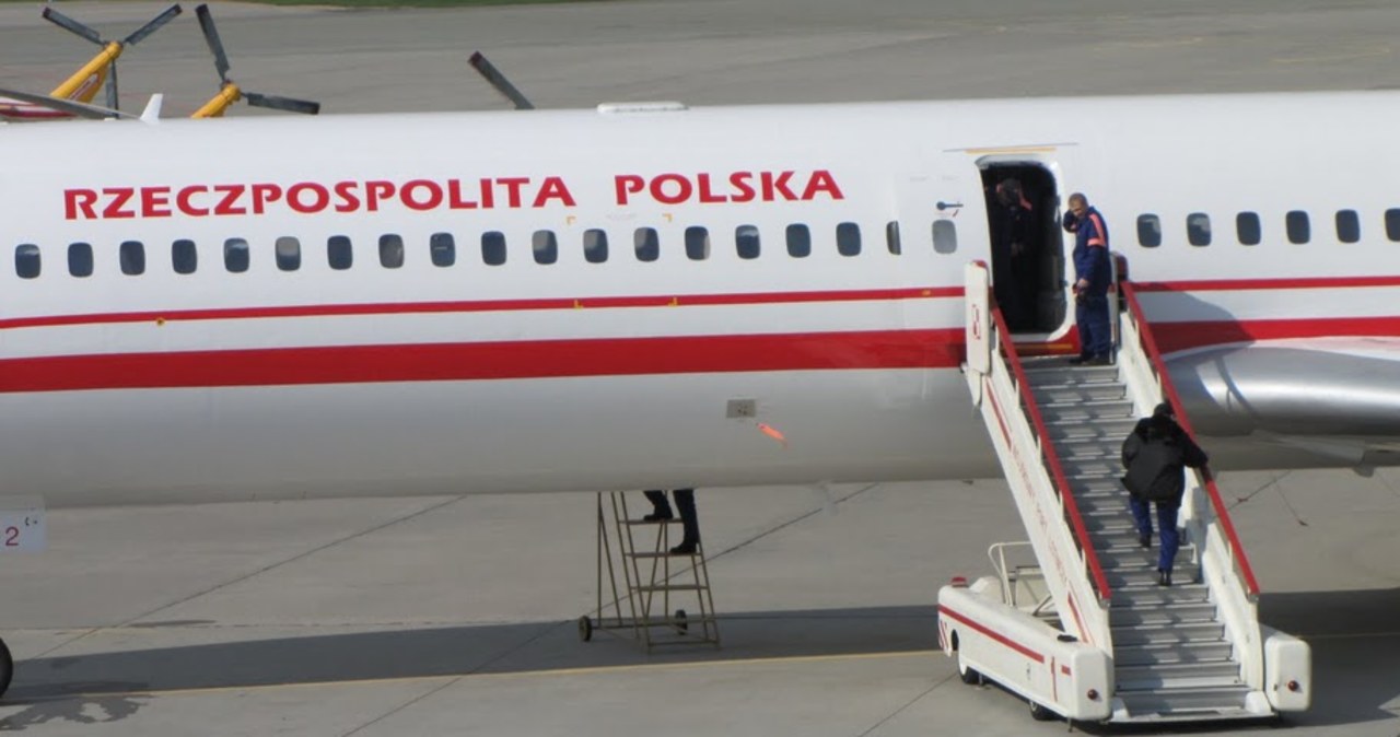 Samolot Tu-154M wrócił do Polski po remoncie w Rosji