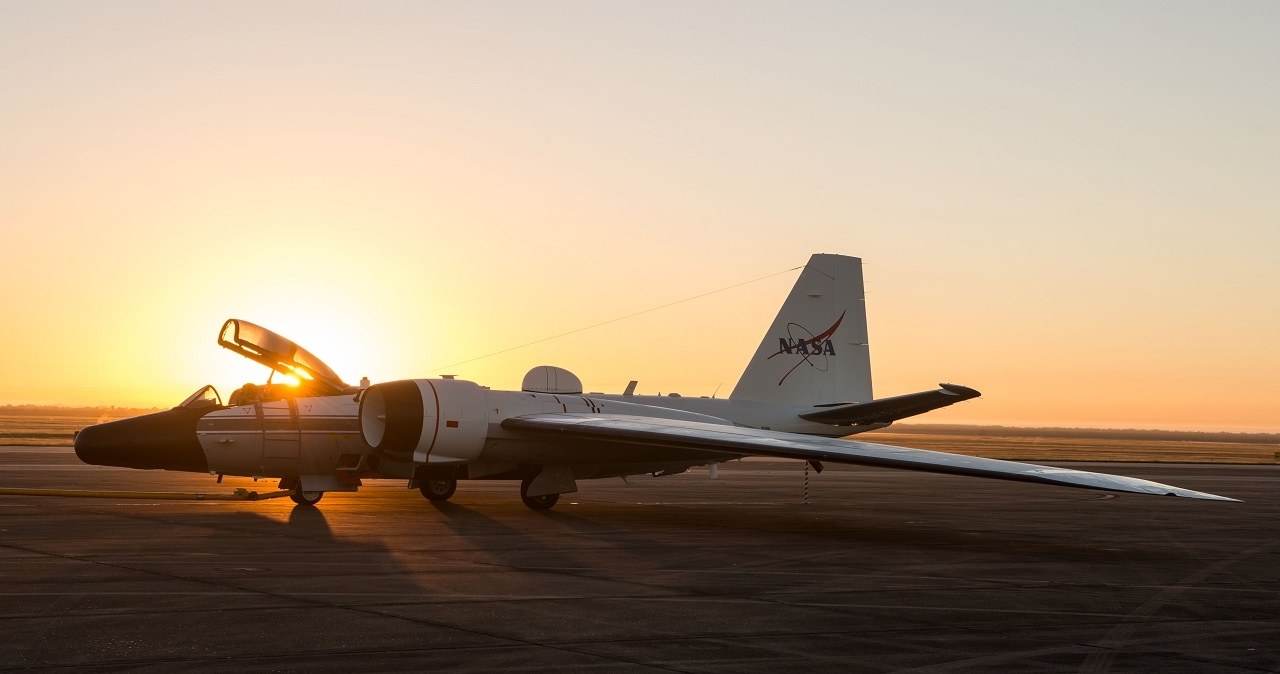 Samolot WB-57 należący do NASA /NASA /materiały prasowe