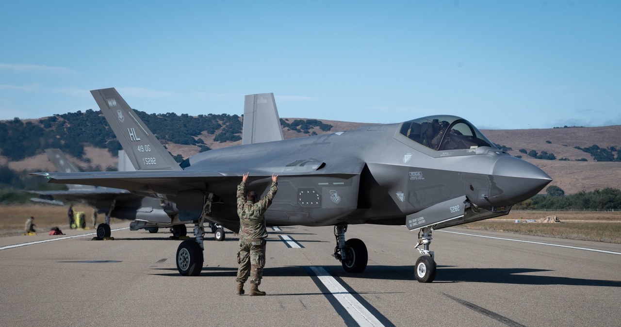 Samolot wielozadaniowy F-35 Lightning II /@usairforce /Twitter