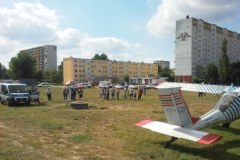 Samolot wylądował na włocławskim osiedlu 