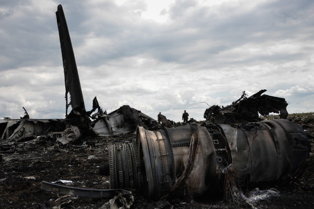 Samolot został zestrzelony w sobotę /MSTYSLAV CHERNOV /PAP/EPA