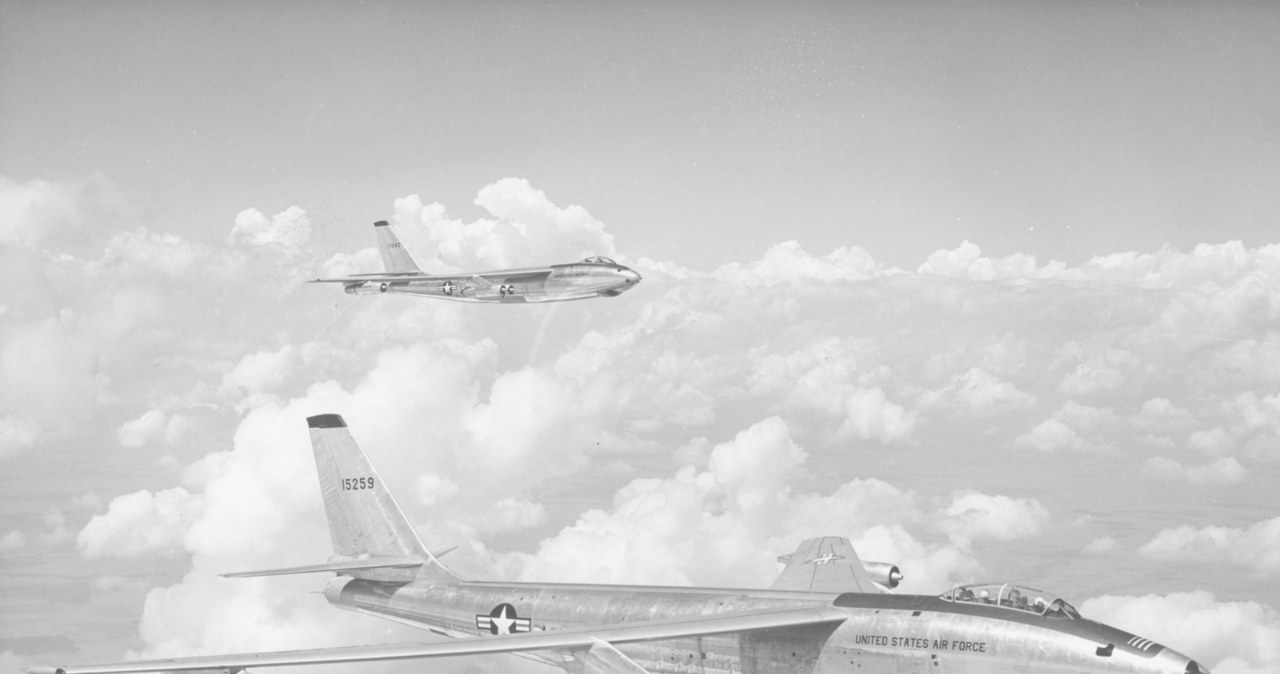 Samoloty B-47 z bazy MacDill, do której należy niechlubny rekord w gubieniu bomb atomowych /Getty Images/Flash Press Media