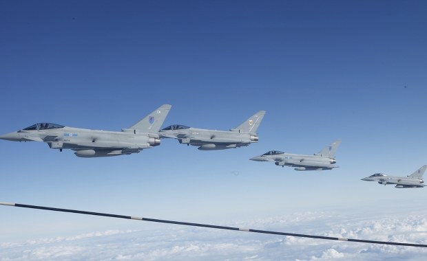 Samoloty RAF nad Polską. Wielka Brytania wysyła wsparcie