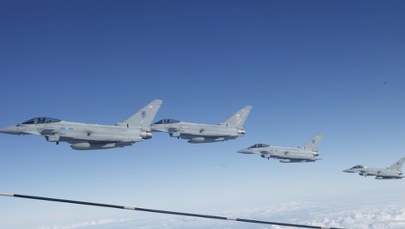 Samoloty RAF nad Polską. Wielka Brytania wysyła wsparcie