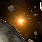 Samotna gwiazda rzuci w stronę Ziemi deszcz asteroidów