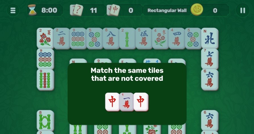 Samouczek gry online za darmo Solitaire Mahjong Classic 2 /Click.pl