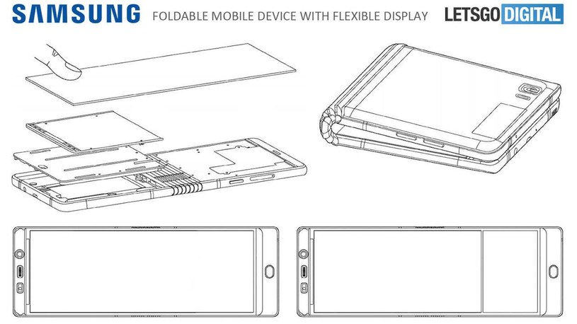 Samsung Galaxy Fold 2 / fot. Let'sGoDigital /materiał zewnętrzny