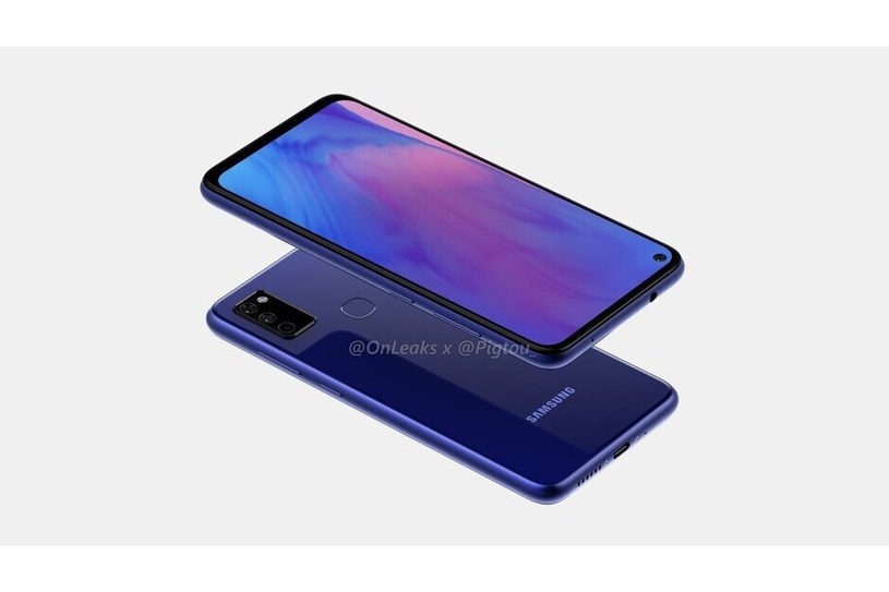 Samsung Galaxy M41 render / fot. OnLeaks /materiał zewnętrzny