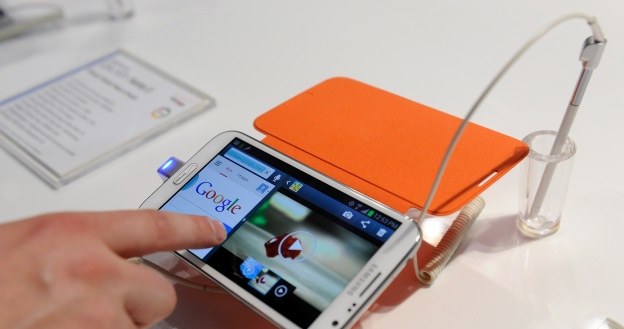 Samsung Galaxy Mega będzie jak Note II, tyle że bez rysika? /AFP