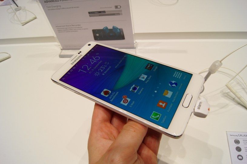 Samsung Galaxy Note 4 to kolejny smartfon z rodziny Note /INTERIA.PL