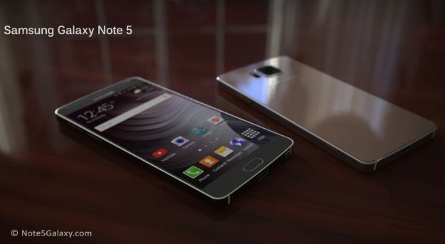 Samsung Galaxy Note 5 - koncept /materiały prasowe