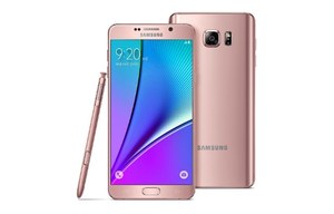 Samsung Galaxy Note 5 w kolorze różowego złota