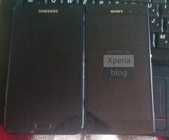 Samsung Galaxy Note i Sony Xperia Z3 Fot. xperiablog.net /Komórkomania.pl
