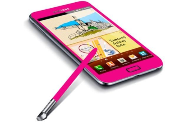 Samsung Galaxy Note na różowo /materiały prasowe