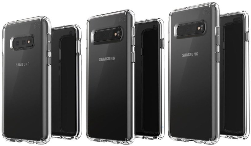 Samsung Galaxy S10 w trzech wariantach / fot. SlashGear /materiał zewnętrzny