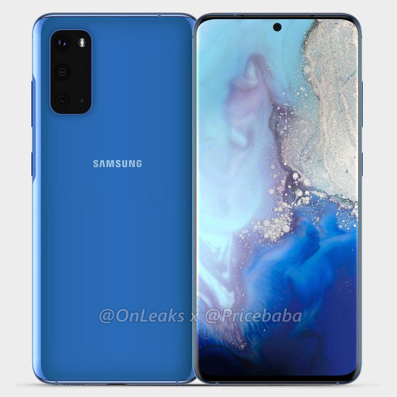 Samsung Galaxy S11e / fot. OnLeaks /materiał zewnętrzny