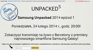 Samsung Galaxy S5 w Polsce na przełomie marca i kwietnia