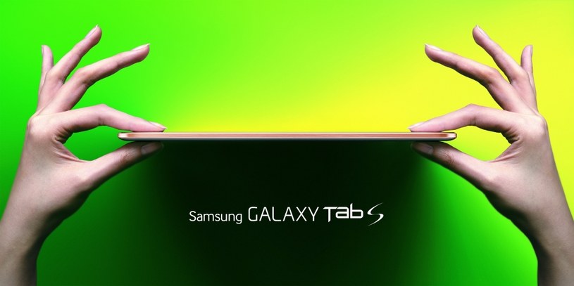 Samsung Galaxy Tab S ma naprawdę smukłą obudowę /materiały prasowe