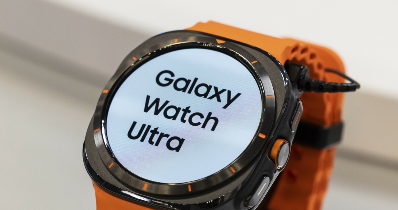 Samsung Galaxy Watch Ultra. /Yuki Iwamura/Associated Press/East News /East News