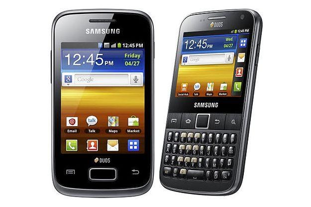 Samsung Galaxy Y - wiele osób czekało na taki telefon z opcją na drugą kartę SIM /materiały prasowe
