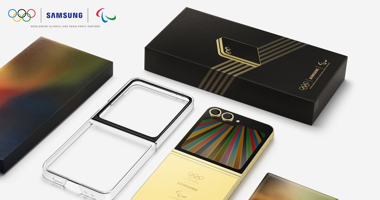 Samsung Galaxy Z Flip 6 Olympic Edition. /Samsung /materiały prasowe