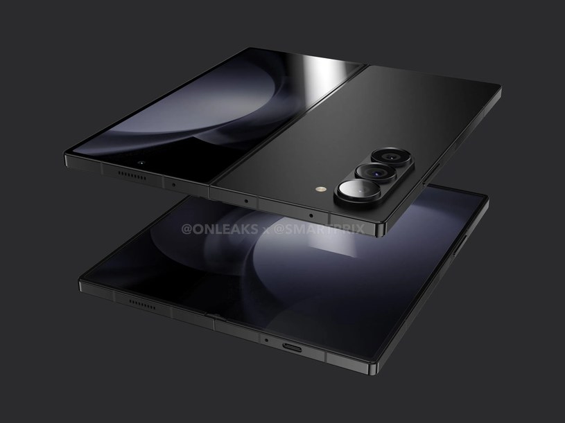 Samsung Galaxy Z Fold 6 jest podobny do poprzednika. /Onleaks/Smartprix /materiał zewnętrzny