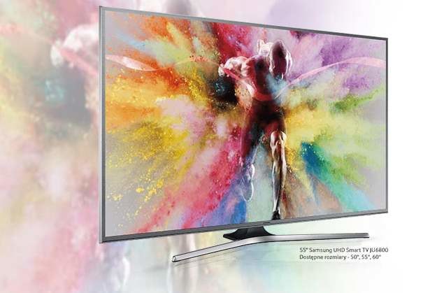Samsung JU6800 - rodzina telewizorów Samsunga "uzbrojona" w nanokryształy /materiały prasowe