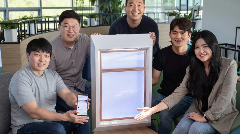 Samsung prezentuje inteligentne sztuczne okna idealnie imitujące światło słoneczne /Geekweek