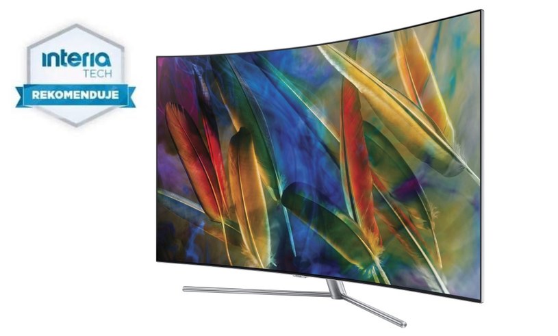 Samsung QLED TV Q7C otrzymuje REKOMENDACJĘ od Serwisu Nowe Technologie Interia /INTERIA.PL