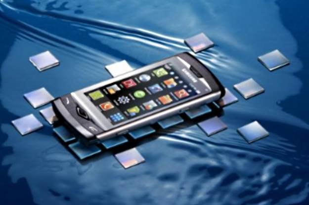Samsung Wave - obecny szlagier Samsunga. Korzysta z technologii AMOLED /materiały prasowe