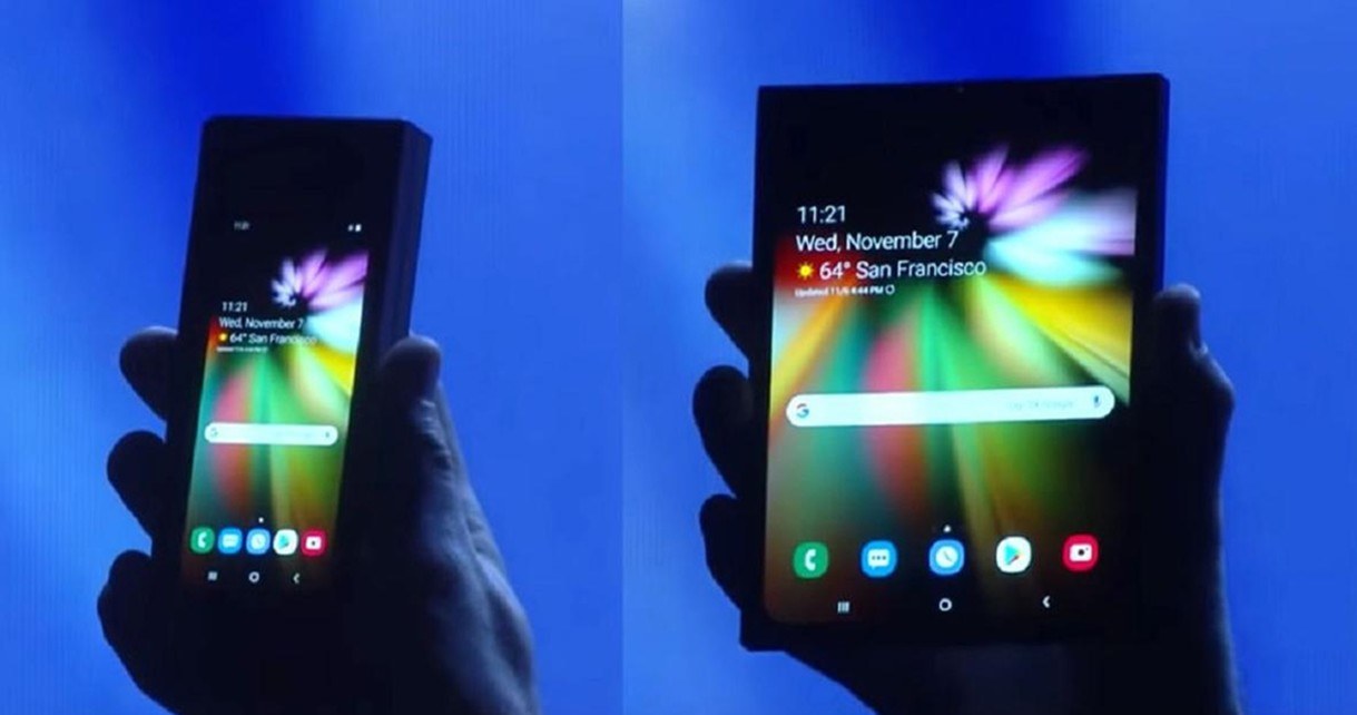 Samsung zaprezentował swój składany smartfon. Robi wrażenie, ale... /Geekweek