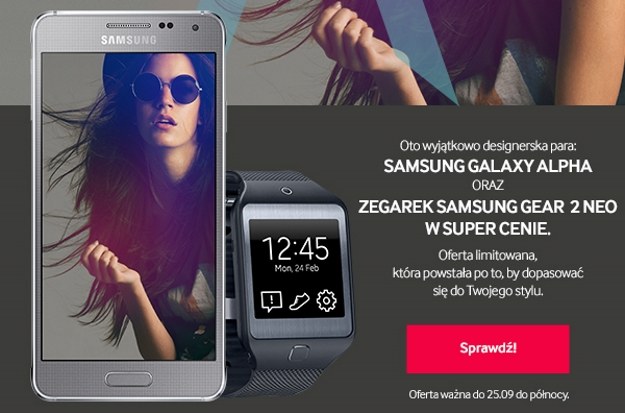Samsunga Galaxy Alpha można już kupić w przedsprzedaży /materiały prasowe