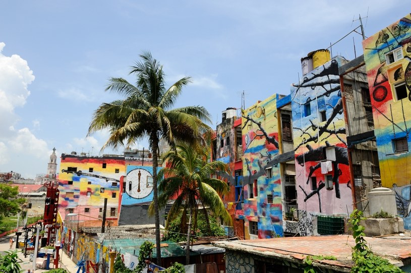 San Isidro to raj dla miłośników street artu. Na zdj. murale w Hawanie /Frédéric Soltan/Corbis via Getty Images /Getty Images