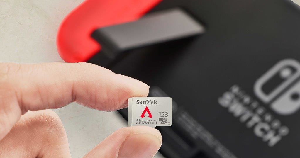 SanDisk microSDXC z motywem z gry Apex Legends /materiały prasowe