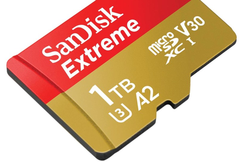 SanDisk prezentuje kartę o pojemności 1 TB /materiały prasowe