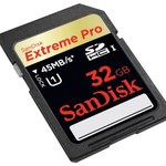 Sandisk przedstawia nową kartę SDHC - Extreme Pro 45MB/s